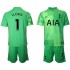 Camisola Tottenham Hotspur Hugo Lloris 1 Guarda-redes Criança Equipamento Primeiro 2021-2022 Manga Curta